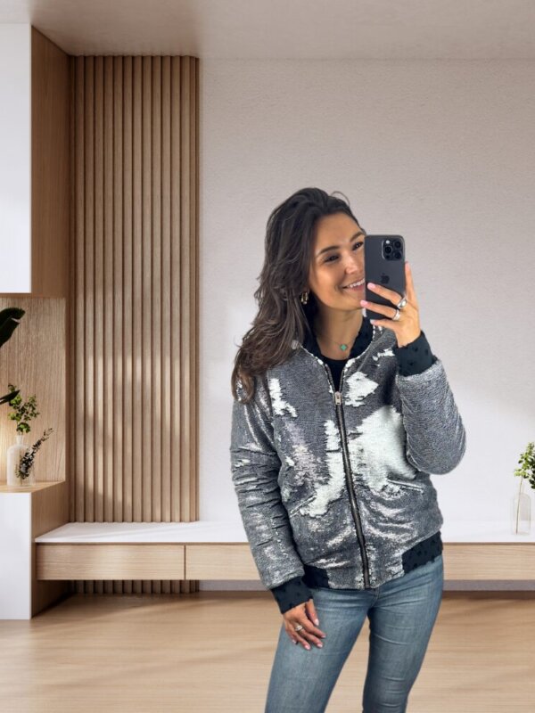 Bomber IRO à sequins T.38