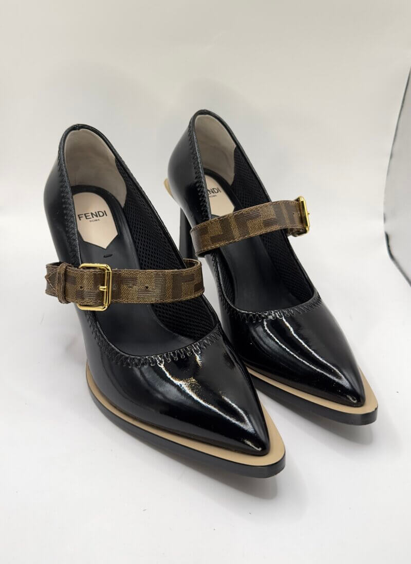 Escarpins FENDI 37,5 – Image 4