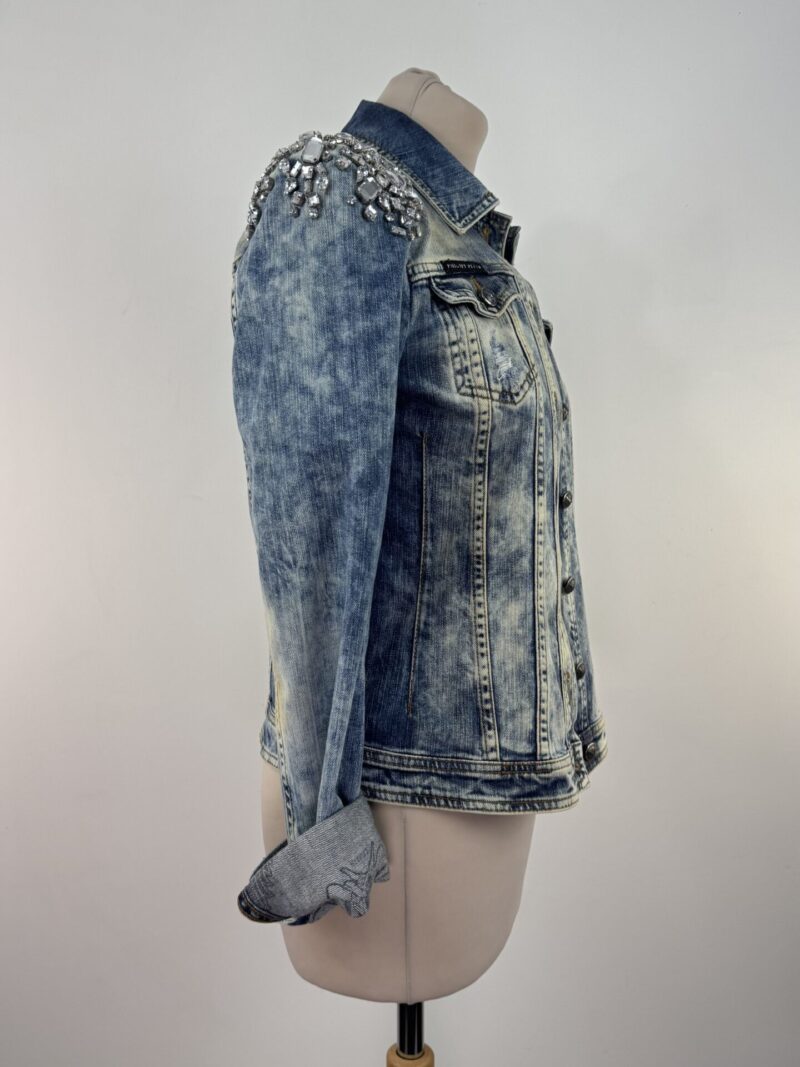Veste en jean PHILIPP PLEIN T.L – Image 7