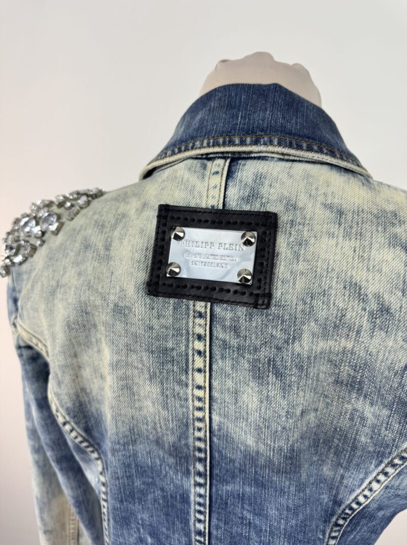 Veste en jean PHILIPP PLEIN T.L – Image 5